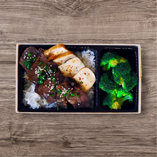 蔥花滷水牛腱飯(400g)